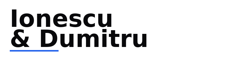 Ionescu & Dumitru logo